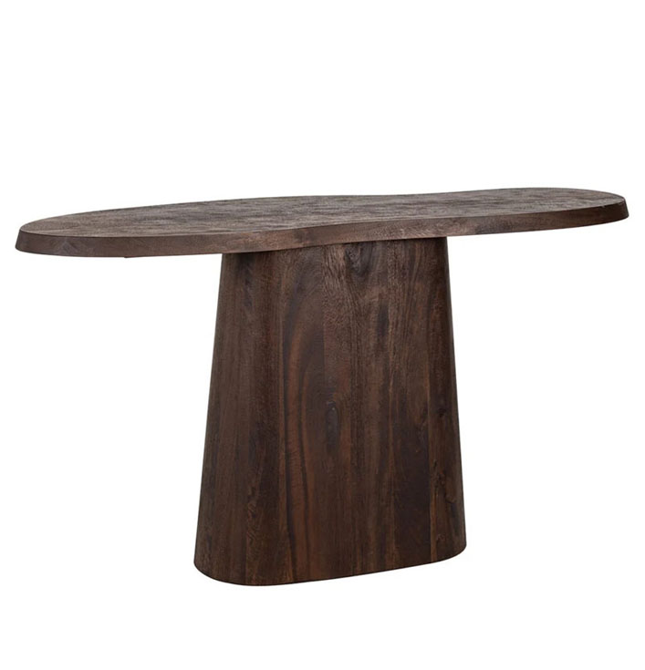 bruine donker houten sidetable richmond